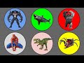 King Of Monster vs Avengers ; Trex vs Megalodon, Kong, Venom2, Spiderman, Choo Choo Charles