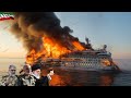 10 minutes ago! Cruise ship carrying 10 of Iran's top generals was destroyed by a US missile