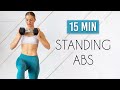 15 MIN STANDING ABS (with weights)