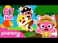 🐒 Are you an Animal Lover? | Jungle + Farm Animal Song Compilation | Pinkfong Kids Songs