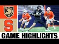 #5 Army vs #7 Syracuse Lacrosse Highlights | 2024 College Lacrosse | NCAA Lacrosse