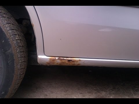 Как обработать пороги автомобиля своими руками Как обработать пороги автомобиля своими руками
