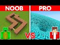 MIKEY vs JJ: NOOB vs PRO: BIGGEST MAZE HOUSE Build Challenge in Minecraft (Maizen)