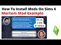 How To Install The Mortem Mod For Sims 4 | 2023