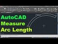 AutoCAD Measure Length of Arc