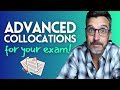 10 ADVANCED COLLOCATIONS YOU NEED TO KNOW! C1 & C2 level vocabulary