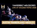 Justin Timberlake Medley (A CAPPELLA) - Vanderbilt Melodores | College Notes 2020