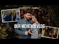 Our Mehendi Vlog💙✨ / Mridul and Aditya