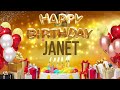 JANET - Happy Birthday Janet