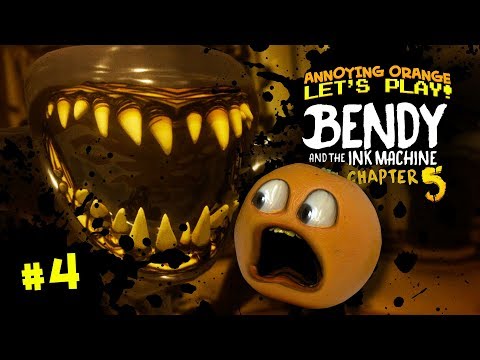 annoying orange plays bendy and the ink machine chapter 5