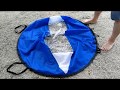 How To Use and Fold the Kayak Sail？