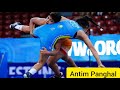 Antim Panghal, India’s first-ever U-20 world #wrestling champion #अंतिम_पंघाल