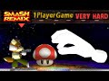 Smash Remix - Classic Mode Gameplay with Giant Fox (VERY HARD)
