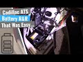 Cadillac ATS: Battery Remove & Replace