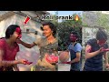 Water balloon prank 🔥 | chehra rang diya | Ginni pandey pranks
