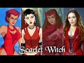 Evolution of Scarlet Witch in movies and cartoons (60fps)