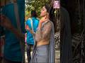 Tanya ravichandran cute navel in saree | Rare saree slip hot navel 😘😘