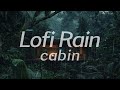 Cozy Cabin in Rainforest 🌧️ Lofi HipHop / Ambient 🎧 Lofi Rain [Beats To Relax / Piano x Drums]