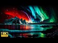 Explore The Aurora Borealis & The Northern Lights in 4K Video Ultra HD with Relaxing Music