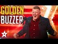 Nervous Welsh Opera Singer Gets GOLDEN BUZZER! | Britain's Got Talent | Got Talent Global