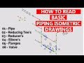 How to Read Basic Piping Isometric Drawings | Piping Analysis