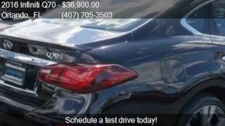 2016 Infiniti Q70 3.7 AWD 4dr Sedan for sale in Orlando, FL