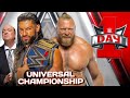 WWE 2K23 - ROMAN VS BROCK [ FOR UNIVERSAL TITLE ]