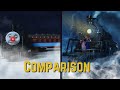 Polar Express Ice Drifting Parody v. Original Ice Drifting Scene - A Side by Side Comparison