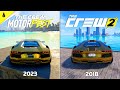 The Crew Motorfest vs The Crew 2 - Details and Physics Comparison