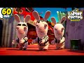 Attention au Gang des Lapins ! - 1H | Les Lapins Crétins Invasion🐰 | Nouveaux épisodes HD