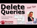 How to Create a Delete Query to Delete Records from Tables in Microsoft Access