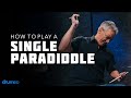 How To Play A Paradiddle - Drum Rudiment Lesson