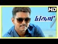Theri movie | Vijay saves children from streets | Road Fight scene | Samantha | Boxer Dheena