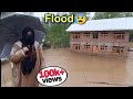 🔴Live Flood Inside Our Village😭| Sab Log Bahar Aa gaye | Bukhari Bi jalani Padi