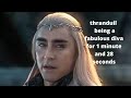 thranduil being a fabulous diva for 1 minute and 28 seconds