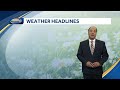 Video: More showers, warmer weather ahead