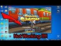 Subway Surfer Tap To Play Not Showing In Pc Problem Fix