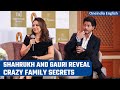 Shahrukh and Gauri Khan's fun banter during the launch of her debut book | Oneindia News