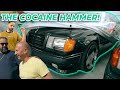 We found the COCAINE HAMMER!! Visiting Garage90x's INSANE Mercedes Collection
