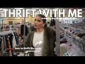 come thrifting with me! (REALISTIC day at the thrift, building my DREAM WARDROBE)