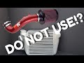 DO NOT USE Cold Air Intake!?