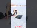 ‏أخطر تحدي مسبح الثلج 🥶😱⛔️| ‏الجزء الثاني #dangerous #shorts #alitgtv #viral #frozen #snow