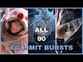 All 90 Characters CG Limit Bursts | Final Fantasy Brave Exvius