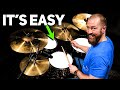 Applying The Single Paradiddle To The Drum-Set (FULL DRUM LESSON)