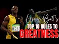 Usain Bolt's Top 10 Rules to Greatness