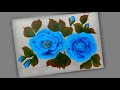 Step By Step Rose Flower Painting With Acrylic Paint For Beginners Tutorial @JKDRAWING-rr9tc
