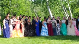 Prom 2017-pics by the stream