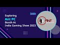 Drooling at the PC Builds in the Ant PC Booth at the India Gaming Show 2023!