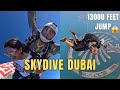 SKYDIVE in DUBAI | What is It Like to Fall From 13,000 Feet? All details