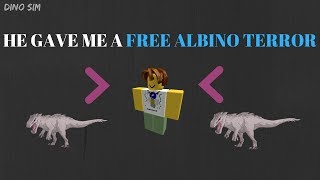 Dinosaur Simulator How To Get Albino Terror